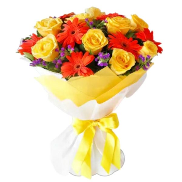 21 Mix Seasonal Flowers Bunch