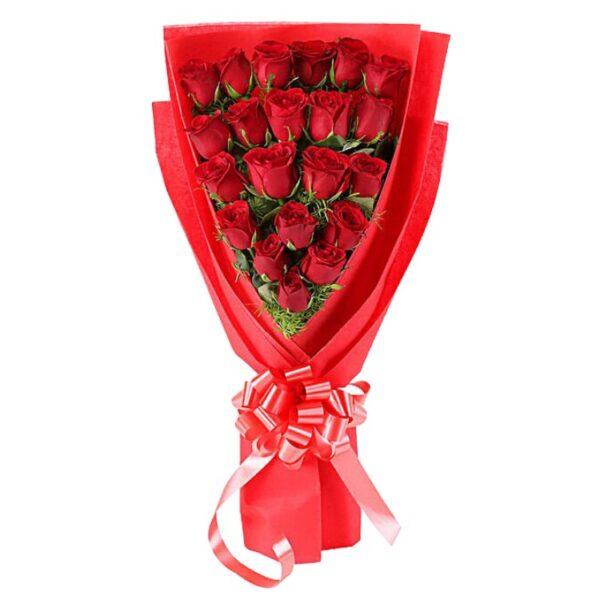 21 Red Roses Bouquet