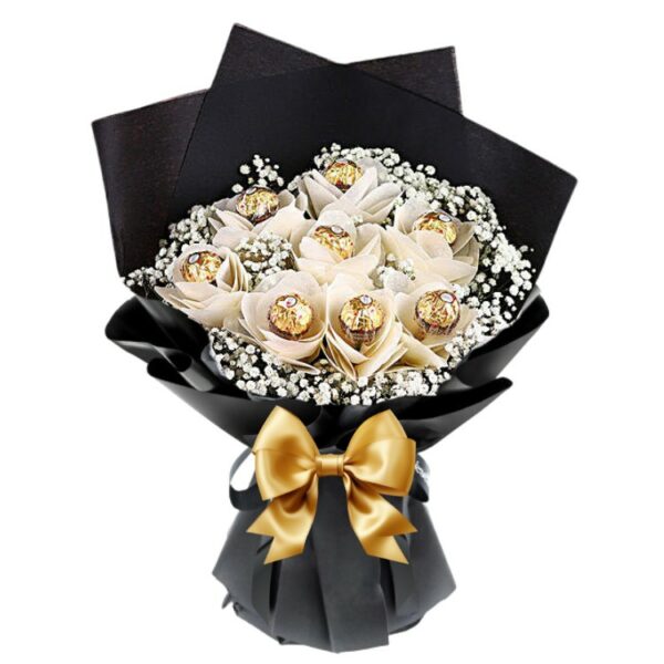 # 01 - A Premium Bouquet of 8 Ferrero Rocher Imported Swiss Chocolates
