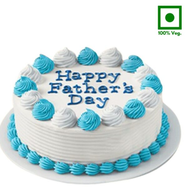 A Fathers Day Special Premium Chocolate Vanilla Cake
