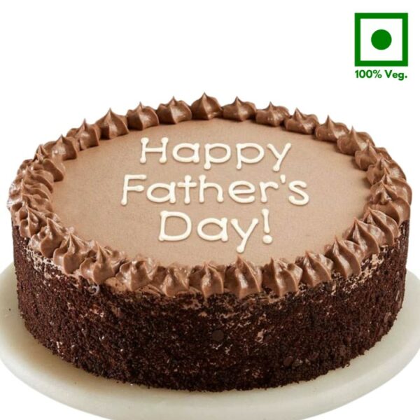 A Fathers Day Special Premium Chocolate Cream Cake