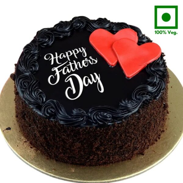 A Fathers Day Special Premium Chocolate Truffle Cake
