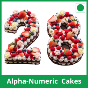 8 - Alpha-Numeric Cakes